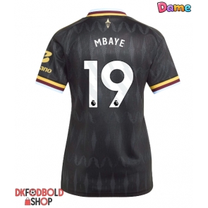Aston Villa Ibrahim Mbaye #19 Udebanetrøje Dame 2026-27 Kort ærmer